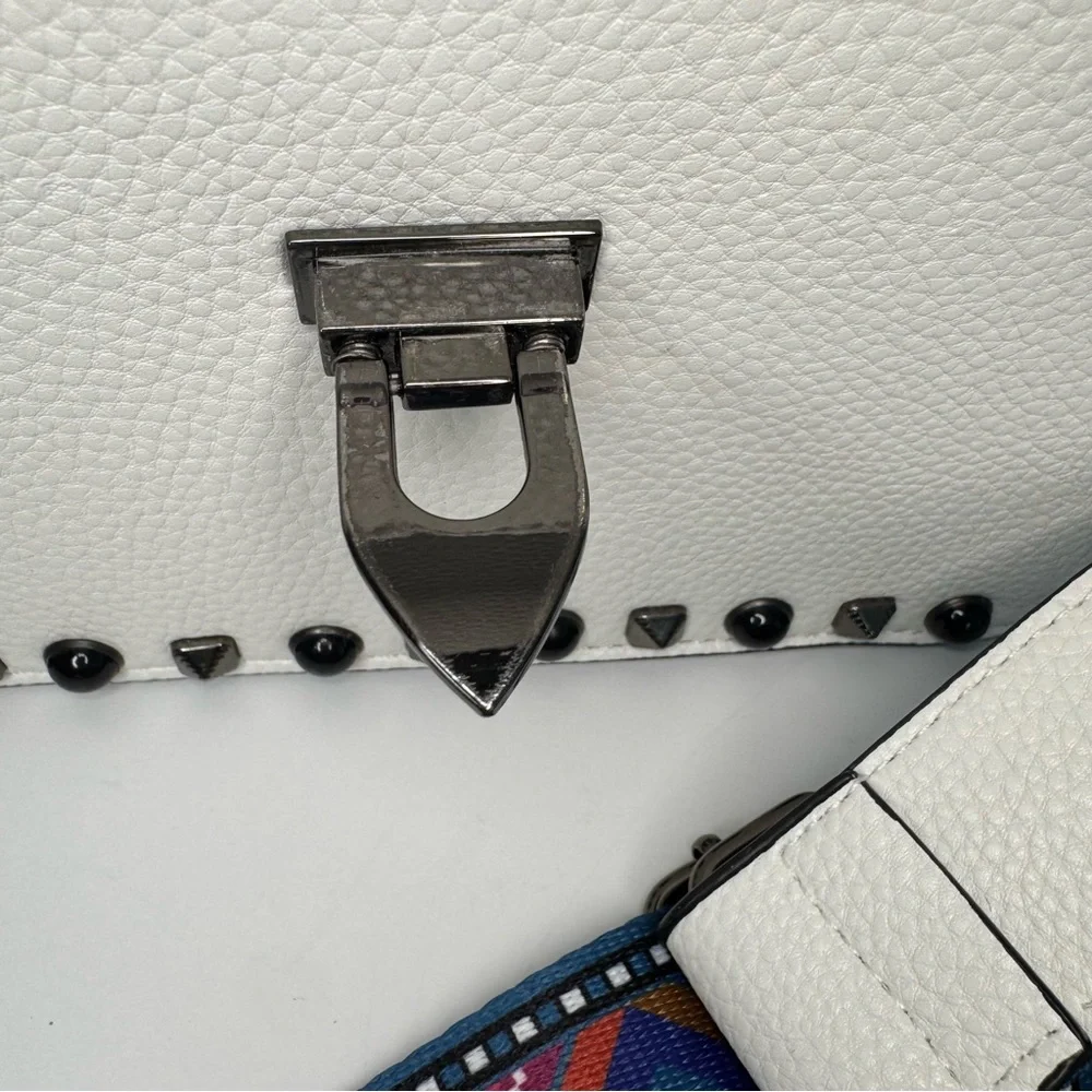 MERSI Studded Crossbody Bag, Includes Two Straps